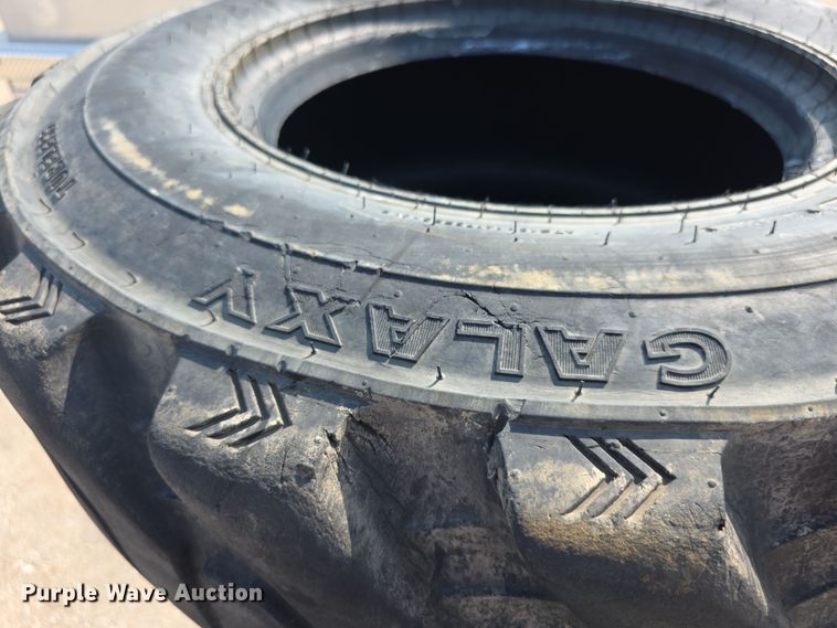 image for item DZ6183 (4) Galaxy 14-17.5 skid steer tires