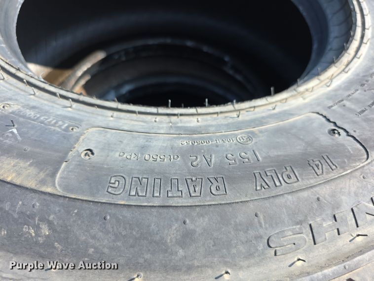 image for item DZ6183 (4) Galaxy 14-17.5 skid steer tires