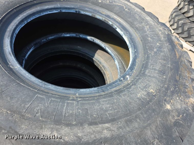 image for item DZ6183 (4) Galaxy 14-17.5 skid steer tires