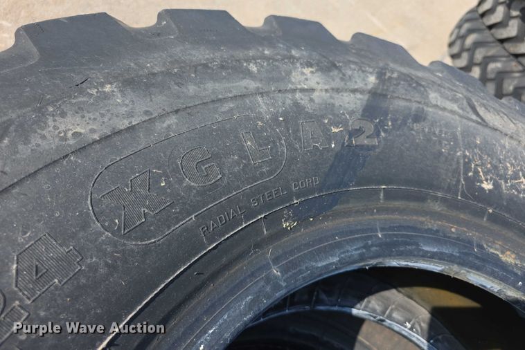 image for item DZ6183 (4) Galaxy 14-17.5 skid steer tires