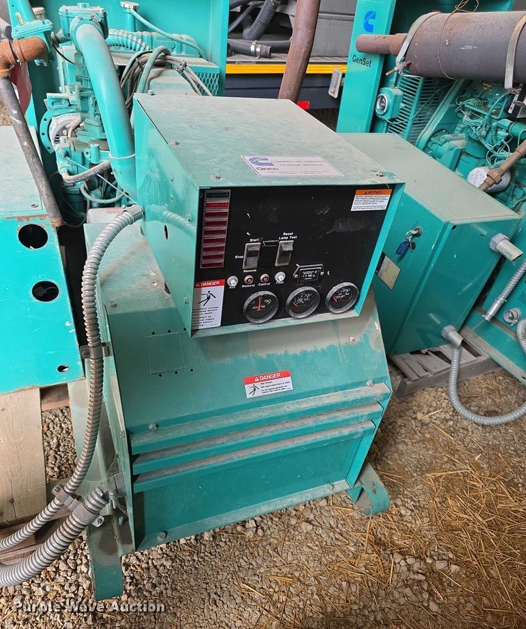 image for item DZ6210 Cummins 20ES L11551B generator