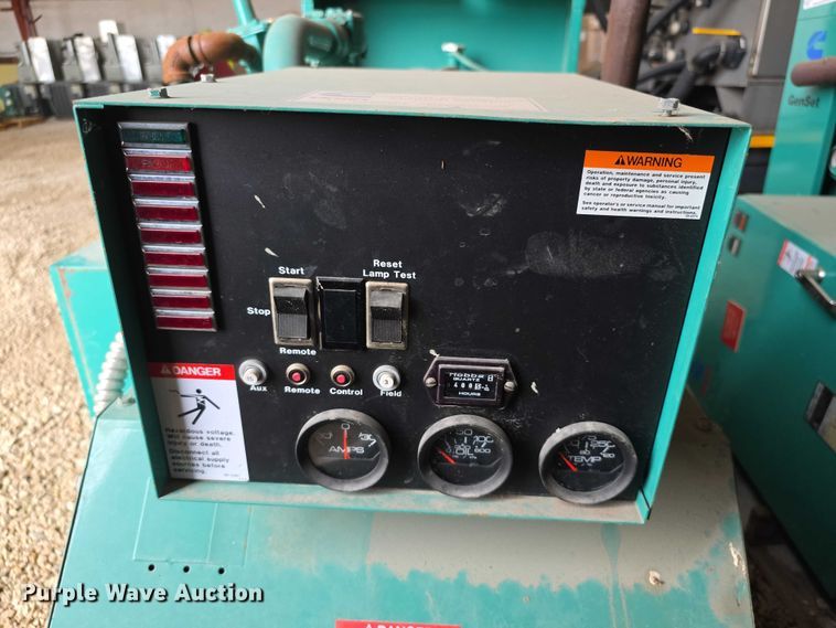 image for item DZ6210 Cummins 20ES L11551B generator