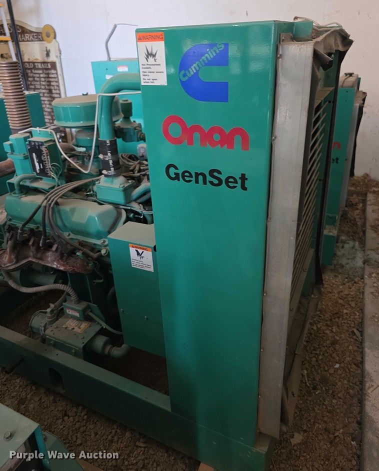 image for item DZ6213 Cummins  60ENA generator