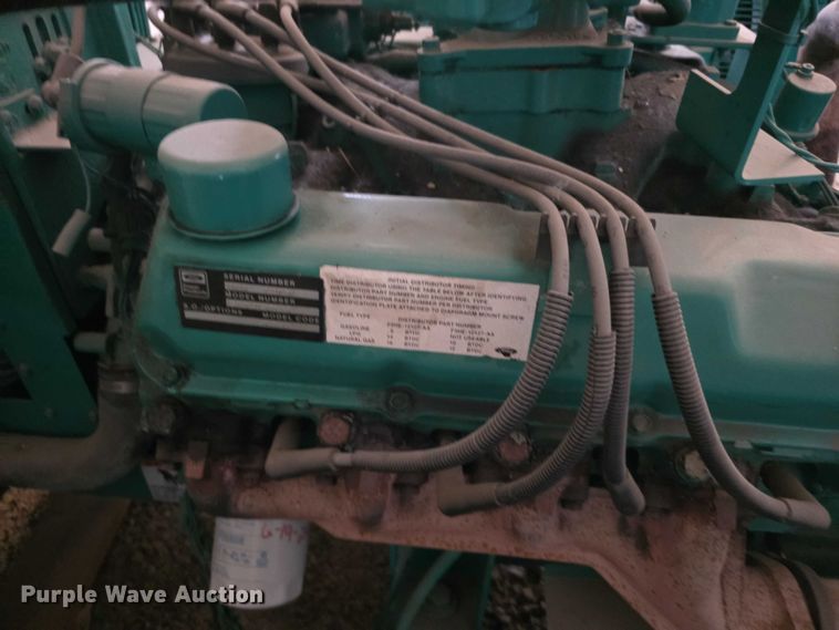 image for item DZ6213 Cummins  60ENA generator