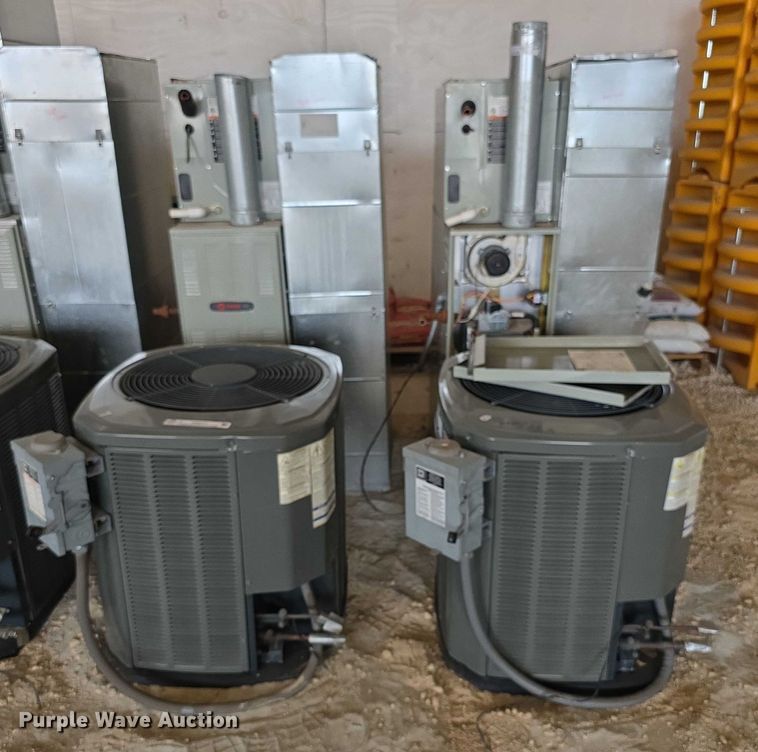 image for item DZ6217 (2) Trane AC and heat units