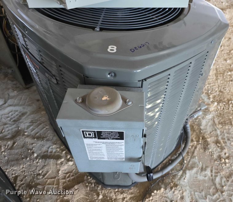 image for item DZ6217 (2) Trane AC and heat units