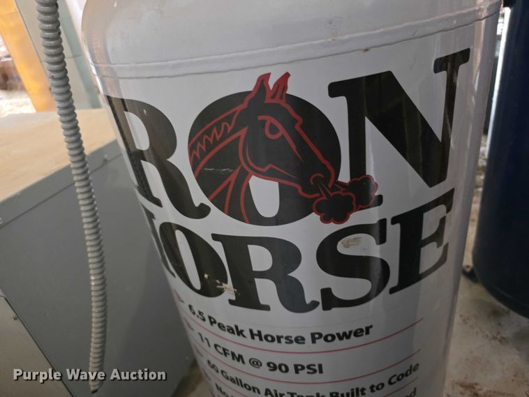 image for item DZ6218 Iron Horse IHD6160V1 air compressor