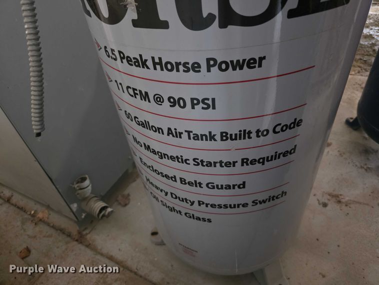 image for item DZ6218 Iron Horse IHD6160V1 air compressor