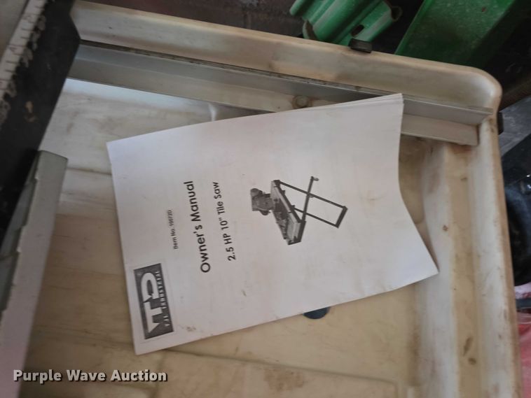 image for item DZ6240 TD TJL Industrial TC250B tile saw