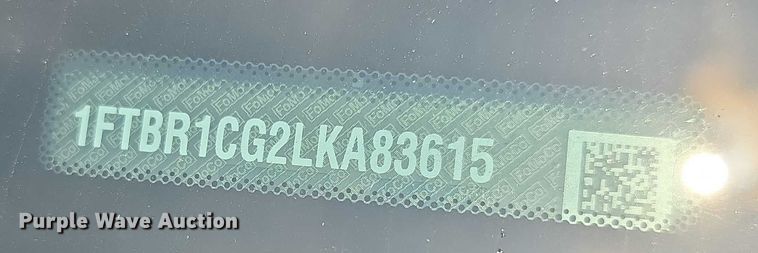 image for item EF3756 2020 Ford Transit 250 van