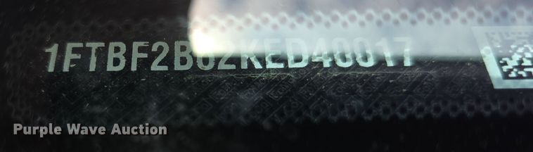 image for item EF3758 2019 Ford F250 Super Duty XLT pickup truck