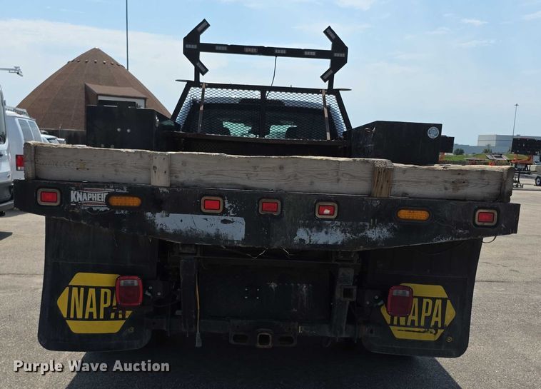 image for item EF3760 2017 Ford F350 Super Duty XL Crew Cab dump flatbed pickup truck