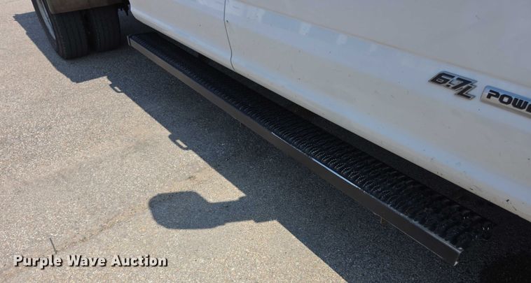 image for item EF3760 2017 Ford F350 Super Duty XL Crew Cab dump flatbed pickup truck