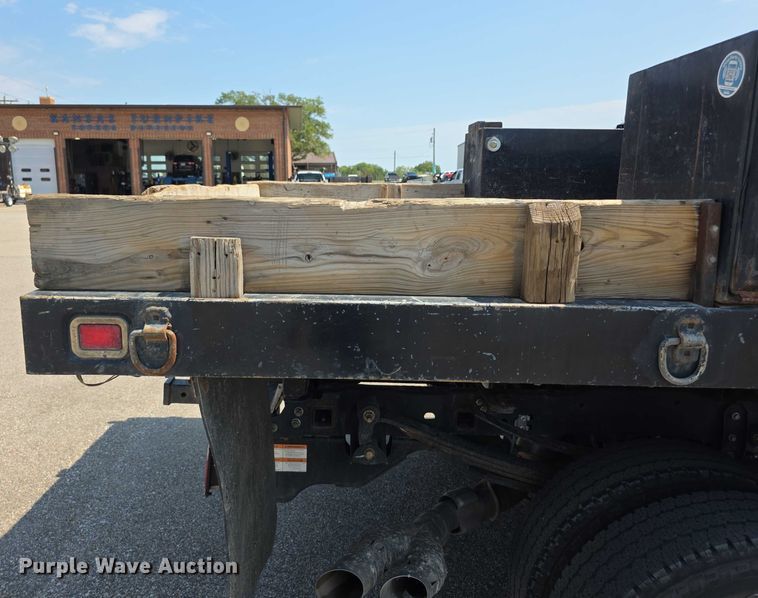 image for item EF3760 2017 Ford F350 Super Duty XL Crew Cab dump flatbed pickup truck