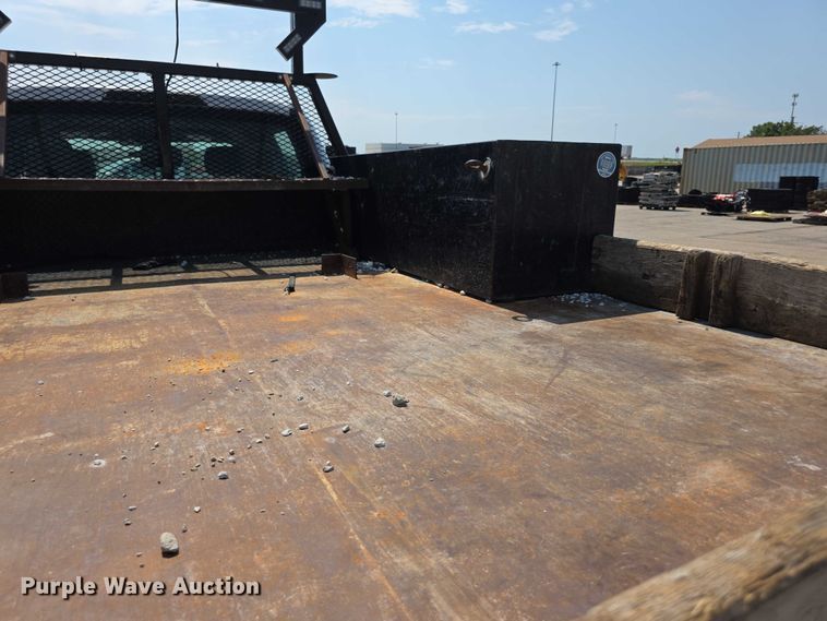 image for item EF3760 2017 Ford F350 Super Duty XL Crew Cab dump flatbed pickup truck