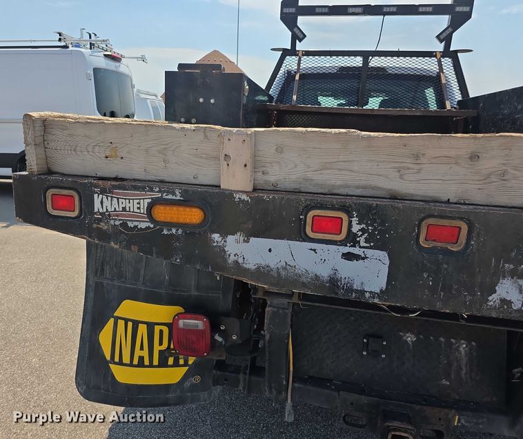 image for item EF3760 2017 Ford F350 Super Duty XL Crew Cab dump flatbed pickup truck