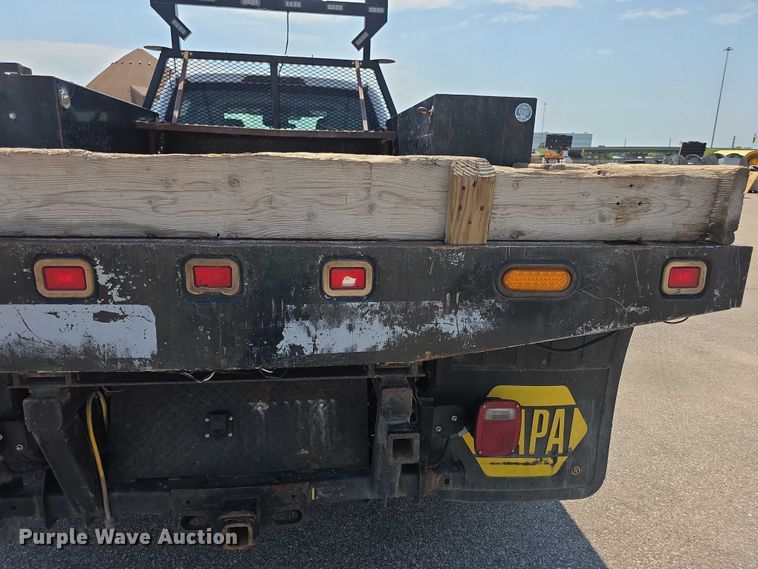 image for item EF3760 2017 Ford F350 Super Duty XL Crew Cab dump flatbed pickup truck