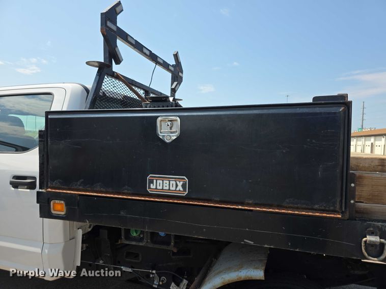 image for item EF3760 2017 Ford F350 Super Duty XL Crew Cab dump flatbed pickup truck