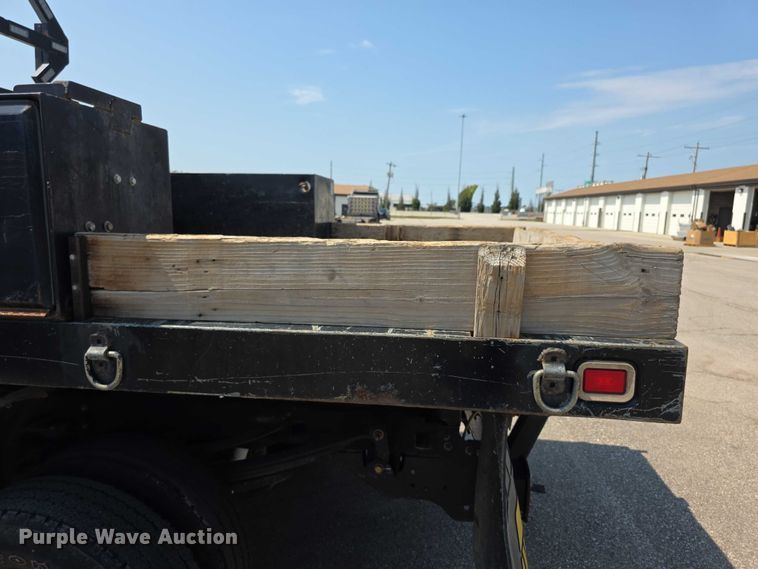 image for item EF3760 2017 Ford F350 Super Duty XL Crew Cab dump flatbed pickup truck