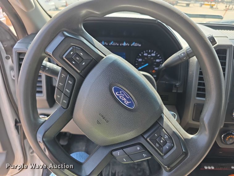 image for item EF3760 2017 Ford F350 Super Duty XL Crew Cab dump flatbed pickup truck