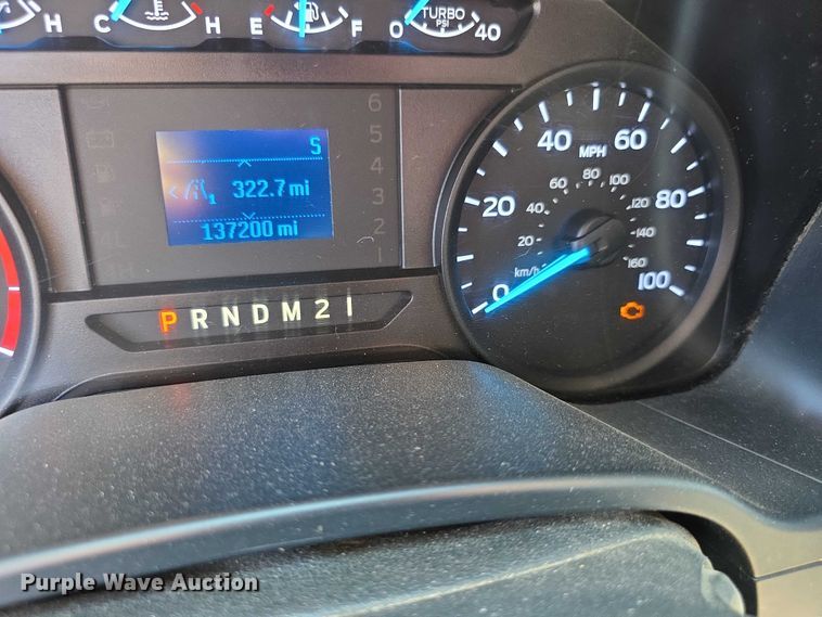 image for item EF3760 2017 Ford F350 Super Duty XL Crew Cab dump flatbed pickup truck