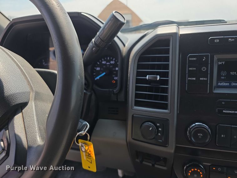 image for item EF3760 2017 Ford F350 Super Duty XL Crew Cab dump flatbed pickup truck