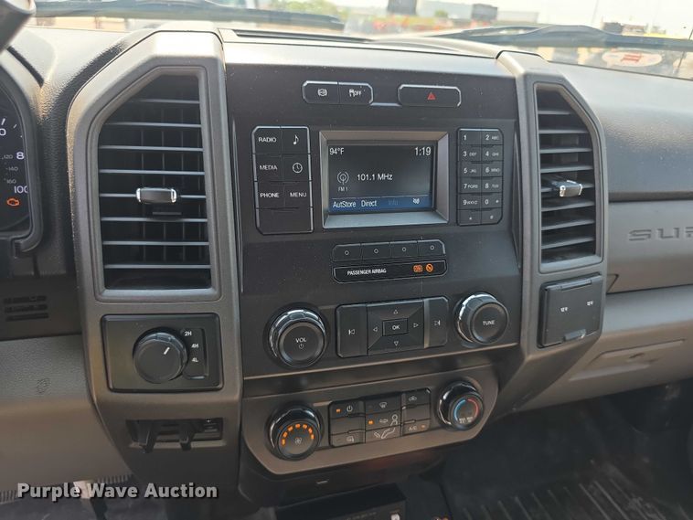 image for item EF3760 2017 Ford F350 Super Duty XL Crew Cab dump flatbed pickup truck