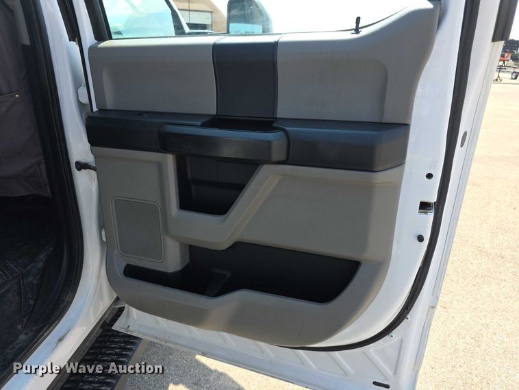 image for item EF3760 2017 Ford F350 Super Duty XL Crew Cab dump flatbed pickup truck