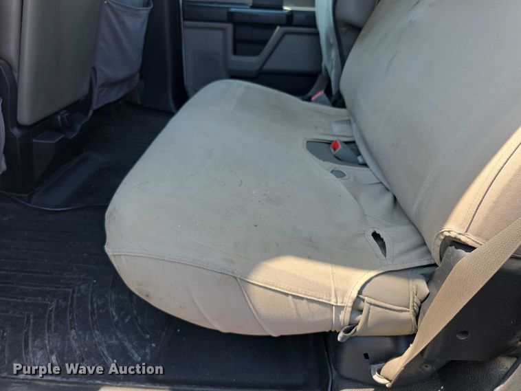 image for item EF3760 2017 Ford F350 Super Duty XL Crew Cab dump flatbed pickup truck