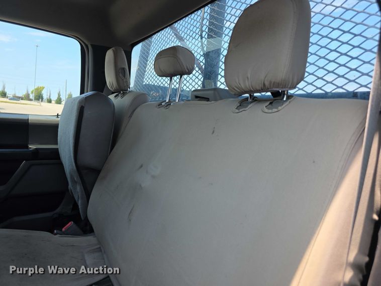 image for item EF3760 2017 Ford F350 Super Duty XL Crew Cab dump flatbed pickup truck