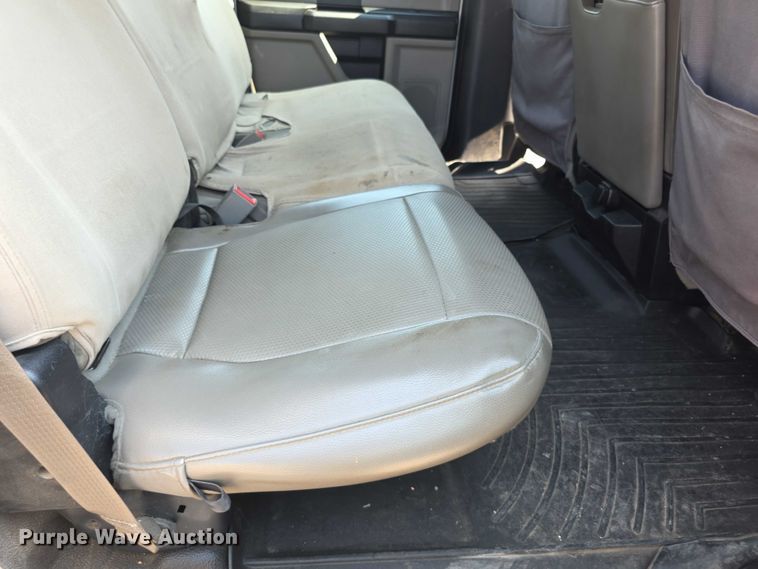 image for item EF3760 2017 Ford F350 Super Duty XL Crew Cab dump flatbed pickup truck