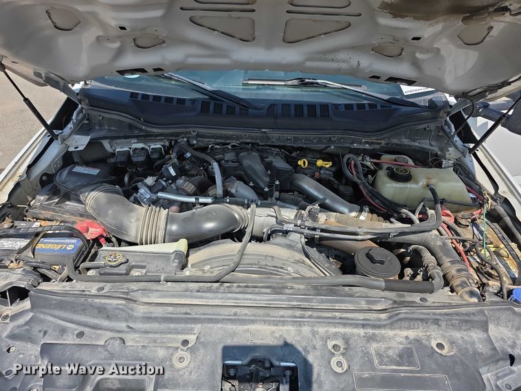 image for item EF3760 2017 Ford F350 Super Duty XL Crew Cab dump flatbed pickup truck