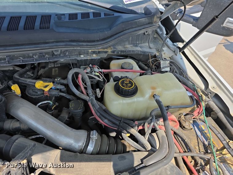 image for item EF3760 2017 Ford F350 Super Duty XL Crew Cab dump flatbed pickup truck