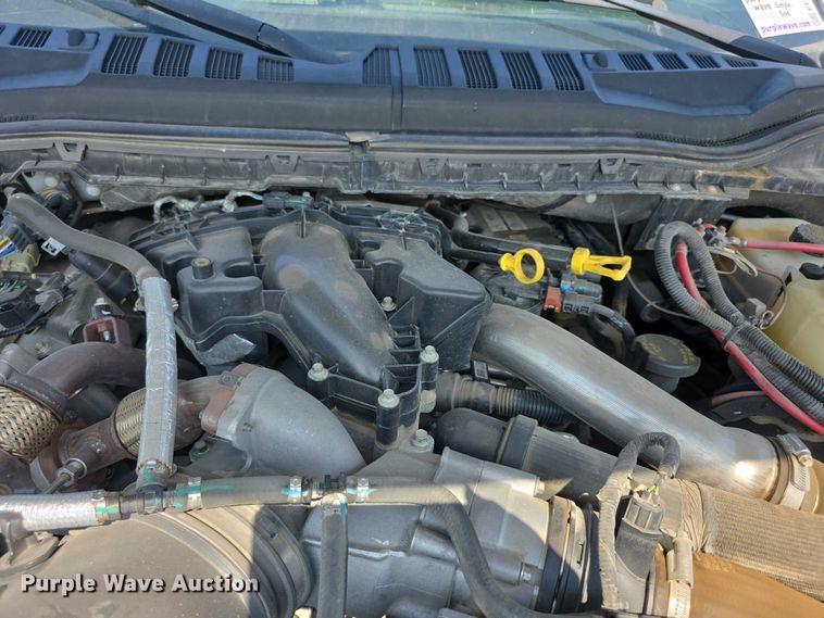 image for item EF3760 2017 Ford F350 Super Duty XL Crew Cab dump flatbed pickup truck