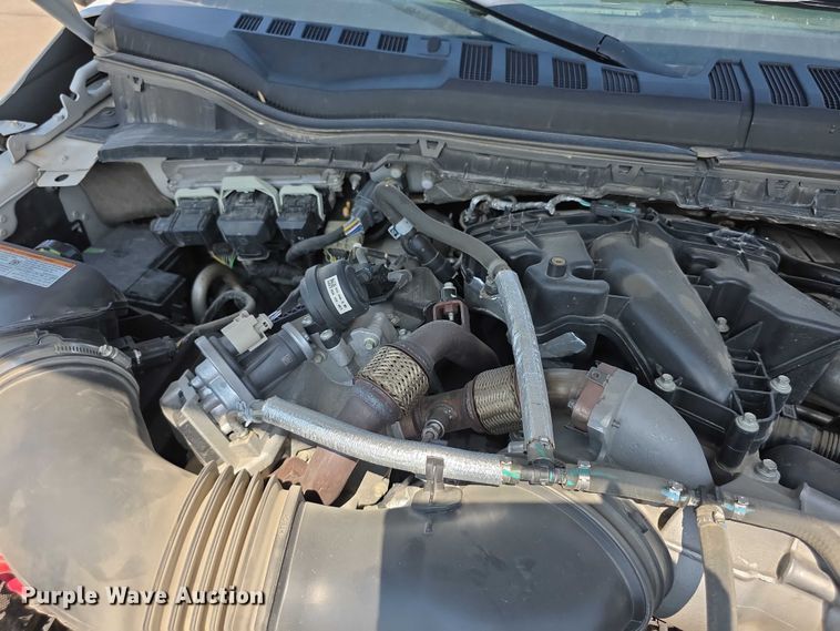 image for item EF3760 2017 Ford F350 Super Duty XL Crew Cab dump flatbed pickup truck