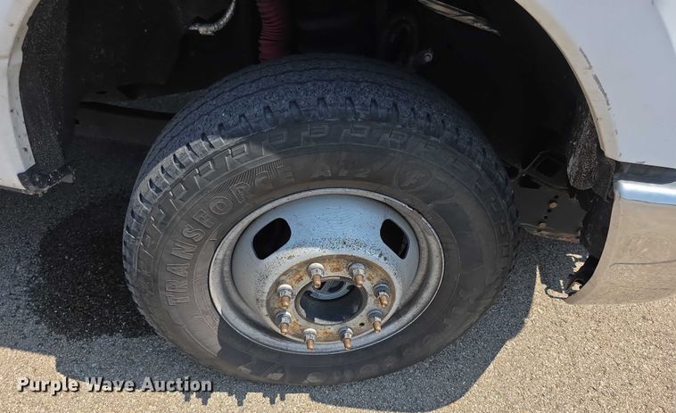 image for item EF3760 2017 Ford F350 Super Duty XL Crew Cab dump flatbed pickup truck