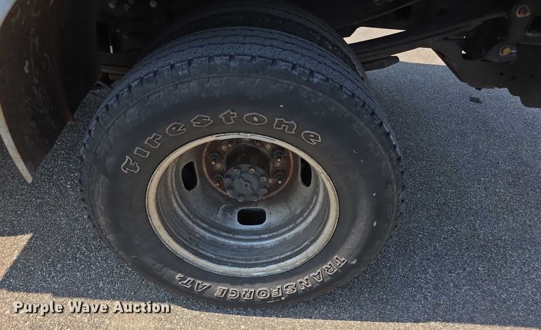 image for item EF3760 2017 Ford F350 Super Duty XL Crew Cab dump flatbed pickup truck