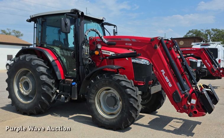 image for item EF3761 2018 Massey Ferguson 5710 MFWD tractor