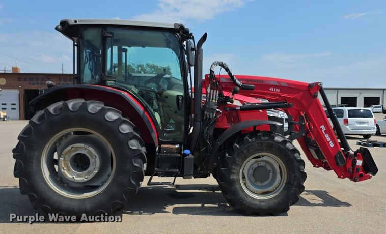 image for item EF3761 2018 Massey Ferguson 5710 MFWD tractor