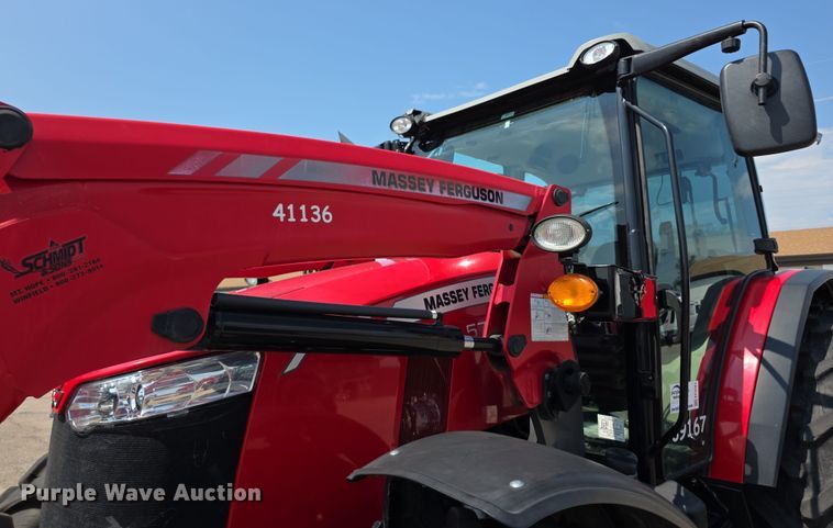 image for item EF3761 2018 Massey Ferguson 5710 MFWD tractor