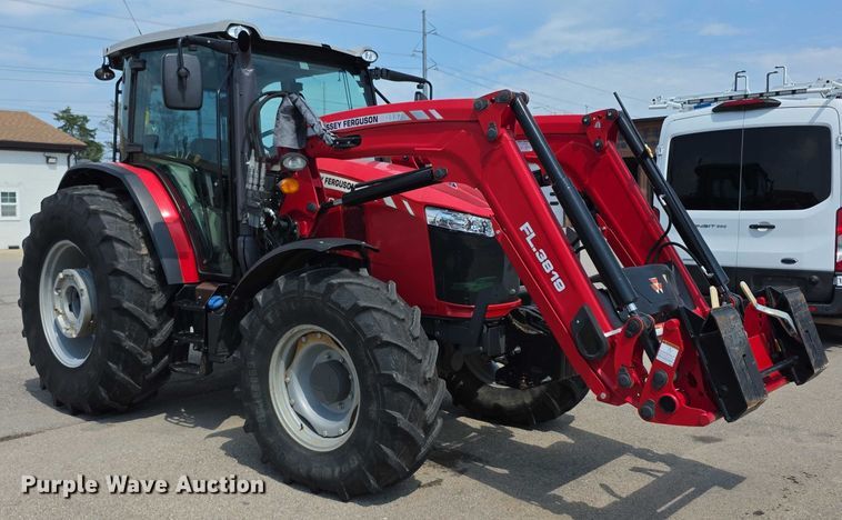 image for item EF3762 2018 Massey Ferguson  5710 MFWD tractor