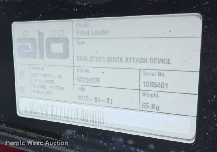 image for item EF3762 2018 Massey Ferguson  5710 MFWD tractor