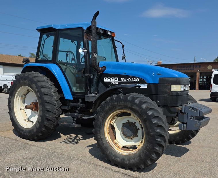 image for item EF3763 1998 New Holland  8260 MFWD tractor