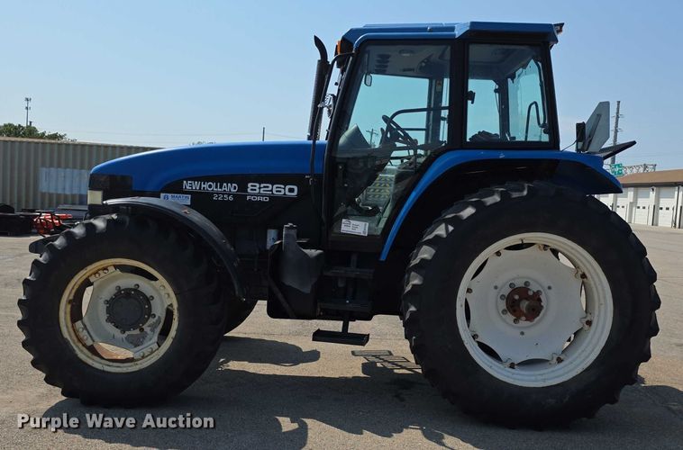 image for item EF3763 1998 New Holland  8260 MFWD tractor