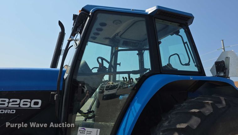 image for item EF3763 1998 New Holland  8260 MFWD tractor