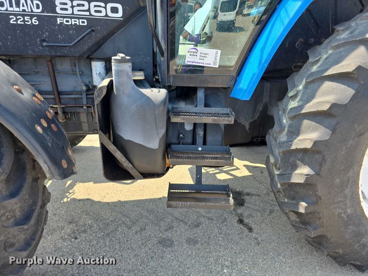 image for item EF3763 1998 New Holland  8260 MFWD tractor