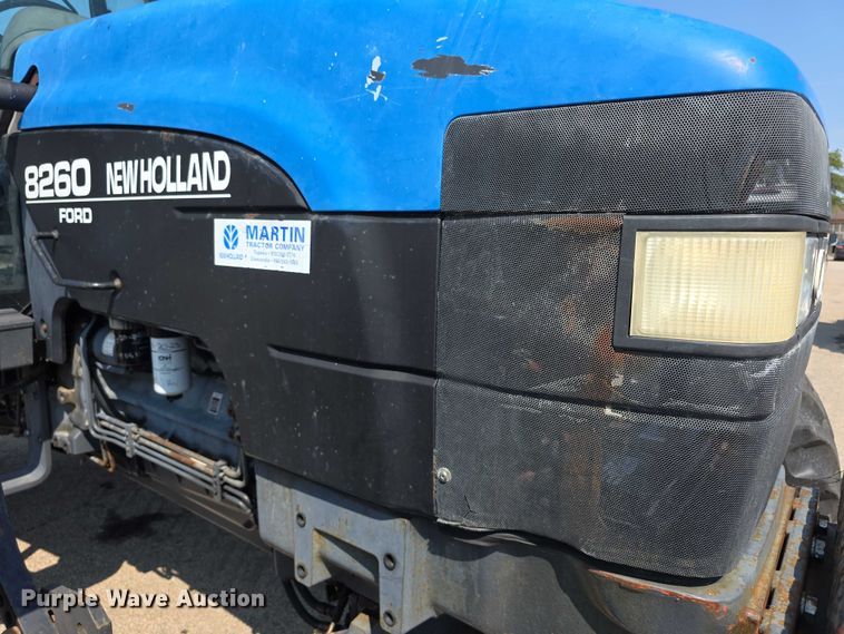 image for item EF3763 1998 New Holland  8260 MFWD tractor