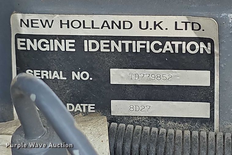 image for item EF3763 1998 New Holland  8260 MFWD tractor