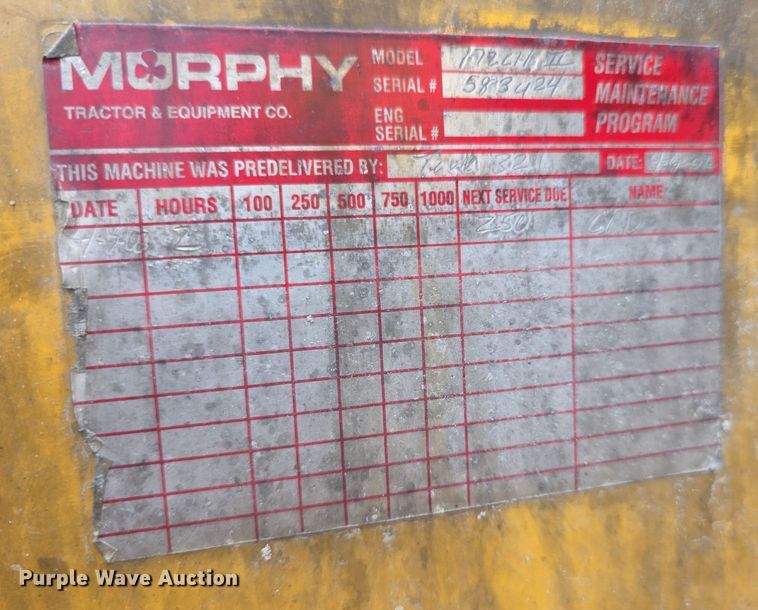 image for item EF3778 2002 John Deere 772CH II motor grader