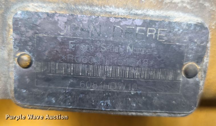 image for item EF3778 2002 John Deere 772CH II motor grader